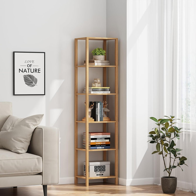 Narrow Small Space Bookshelf