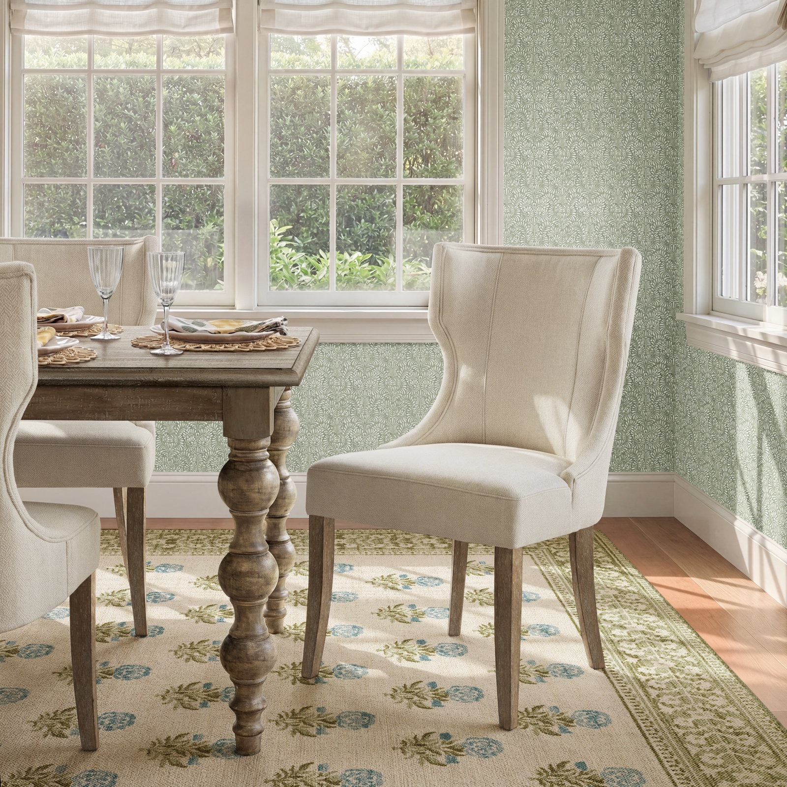Carson Dining Chair, Cream