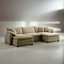 Canapé modulaire surdimensionné avec repose-pieds convertible-2128331094