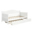 Lit de jour simple en bois avec lit gigogne, canapé-lit pour le salon de la chambre à coucher-229123738