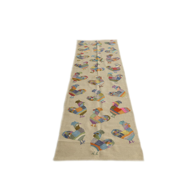 9 Ft Runner Perry Ivory Rug
