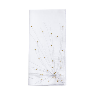 Serviette rectangulaire en polyester sans motif