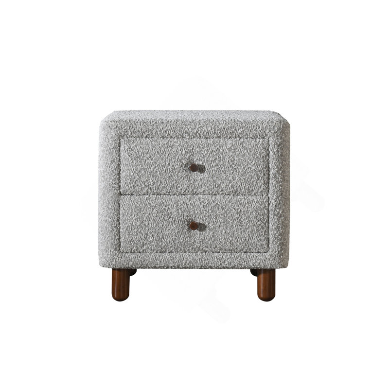 Table de chevet Grey Boucle