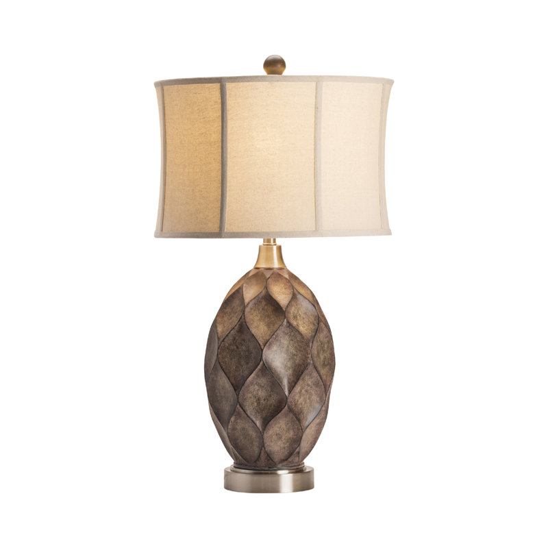 Lampe de table en résine en métal 34 po Harriette