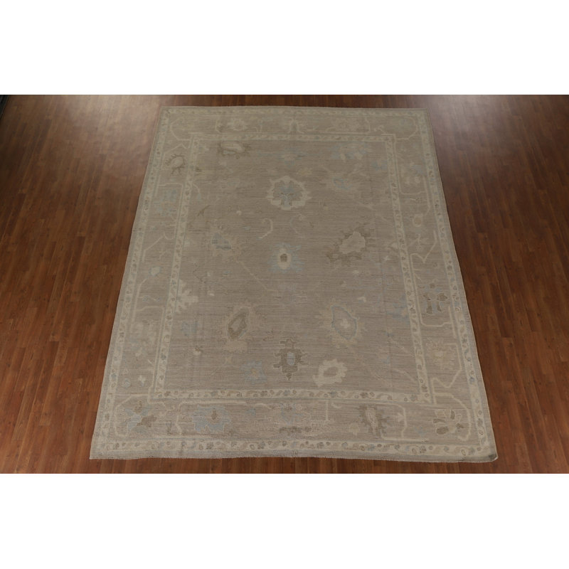 Vegetable Dye Oushak Turkish Area Rug