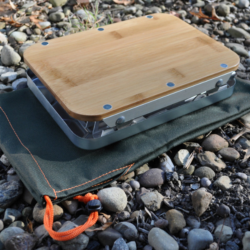 Poêle d'extérieur en bois à brûleur simple Ncamp