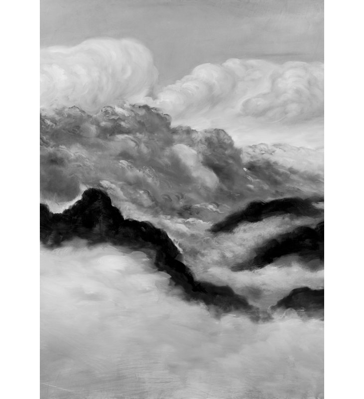 Grey Clouds Duvet Cover | Bathroom Landscapes Home Decor