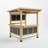 Outdoor Ceder Wood Bar Gazebo With TV Mount & Dual Counters – Your All-Weather Backyard Entertainment Hub