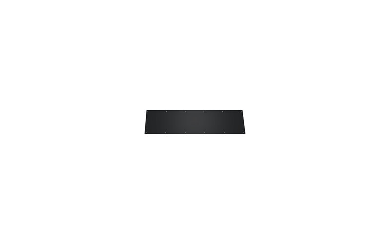 Deltana KP1034U19 KP1034 Kick Plate 10" x 34" Stainless Steel Paint Black