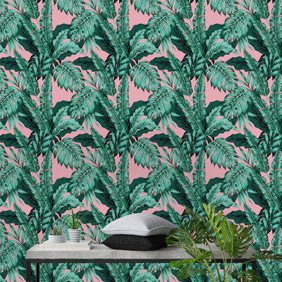 Barthel Peel & Stick Floral Roll