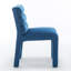 Chaise d'appoint rembourrée en velours Cowger-1219984007