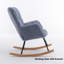 Chaise berçante capitonnée Kenlie-609337513