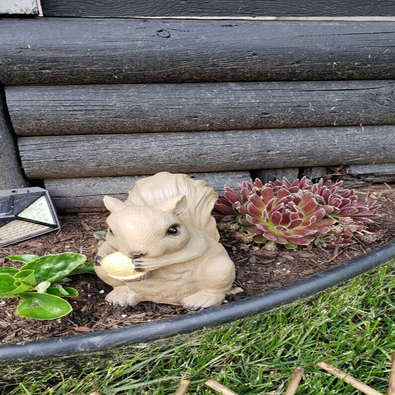 Statue de jardin avec lapin Kavis