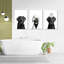 3 Piece Wrapped Canvas Print