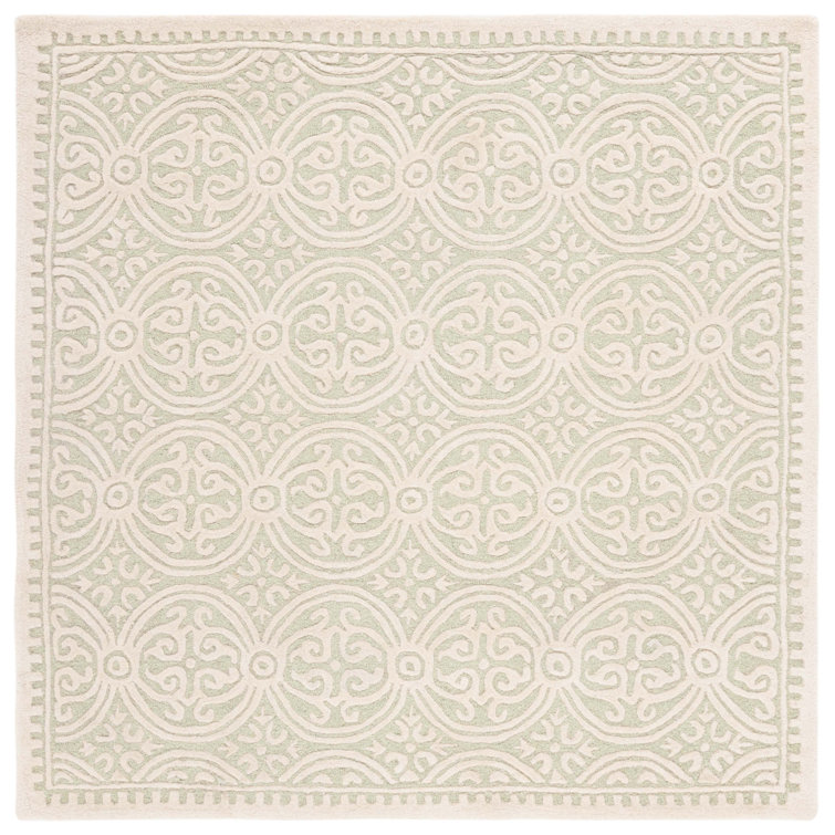 Steve Cambridge Hand Tufted Wool Geometric Rug