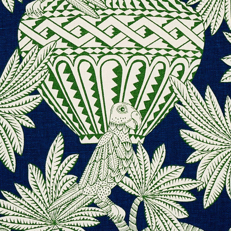 Santarem Fabric, Navy