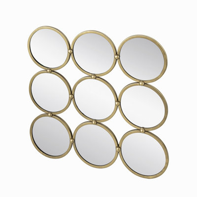 27.2" In Contemporary Decorative Mirror With Mininalist Style For Bedroom,Liveroom & Entryway