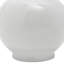 12" Antique White Porcelain Vase