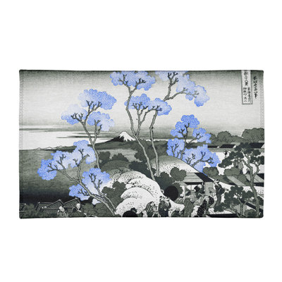 Chenille Floral Indoor Rug