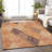 Premium Machine Washable Prisco Orange Rug-1484448204