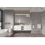 Miroir de salle de bain mural 72 po x 48 po avec cadre en aluminium durable et verre HD-891162158-891162145