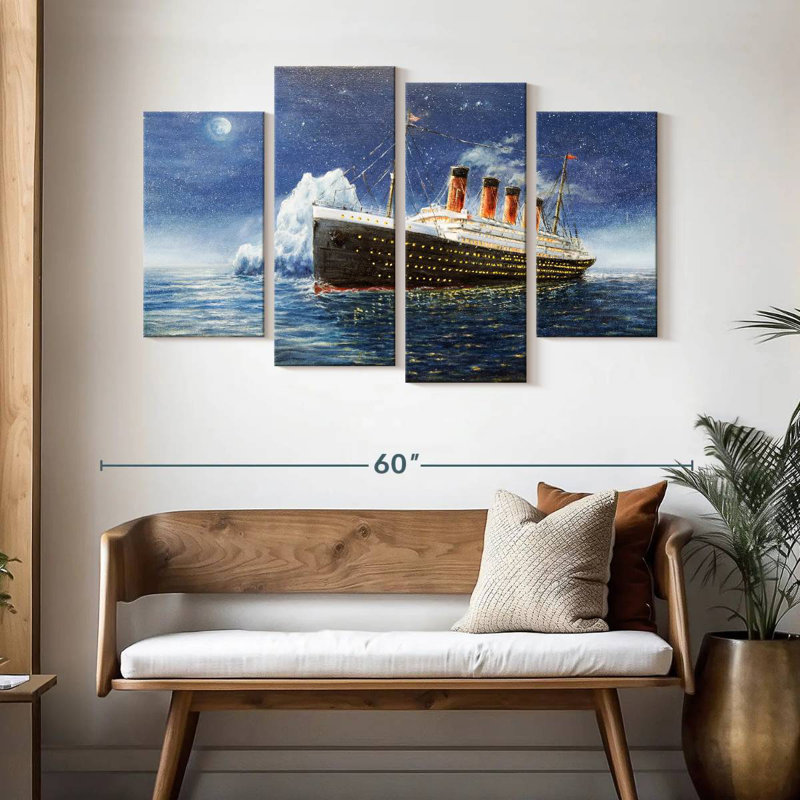 Titanic, H 32 po x l 52 po