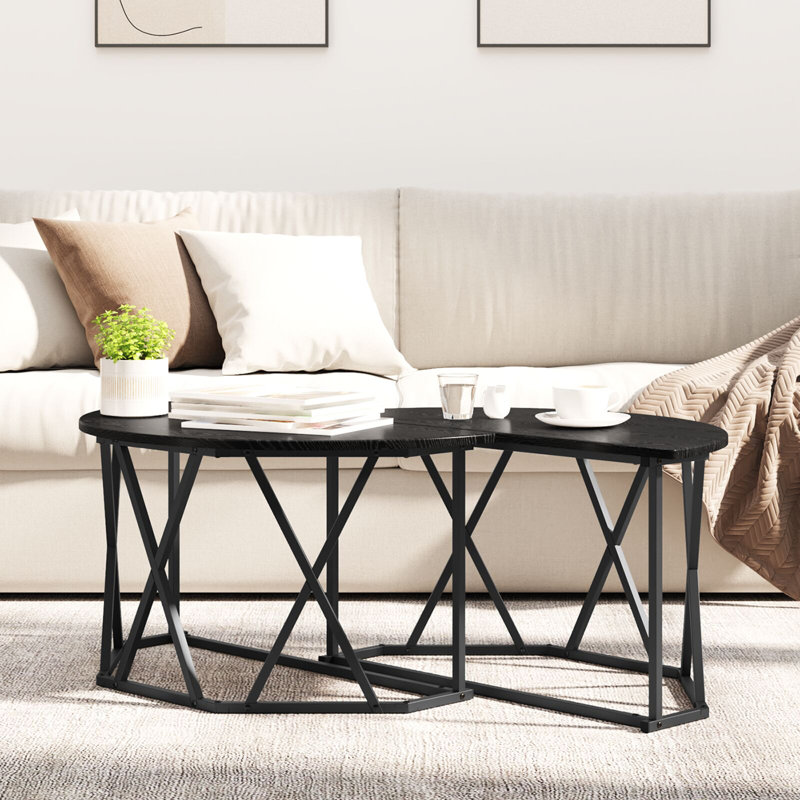 Coffee Table, Black Oak