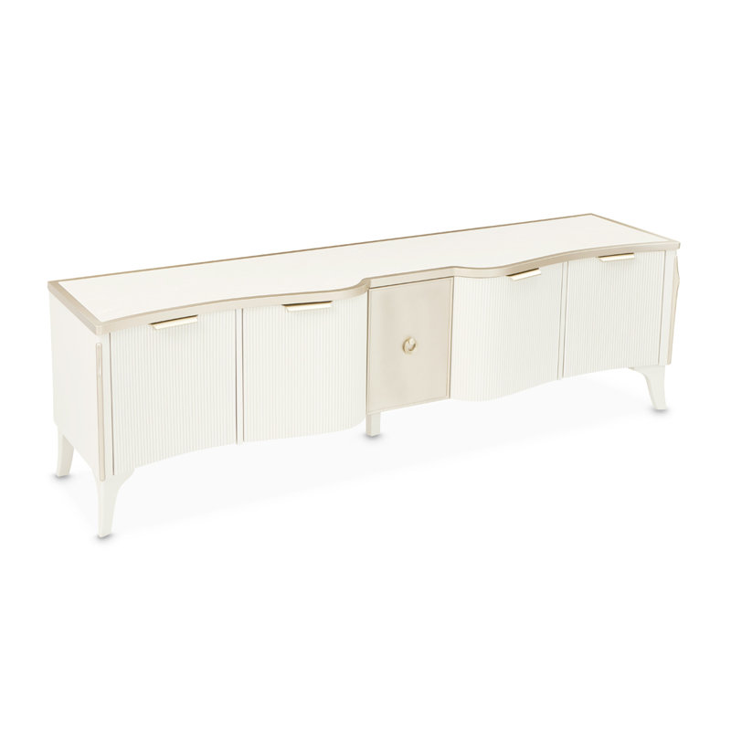 Cabinet média La Marisia - Perle crémeuse