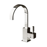 Kubista Single Hole Bathroom Faucet with Drain Assembly