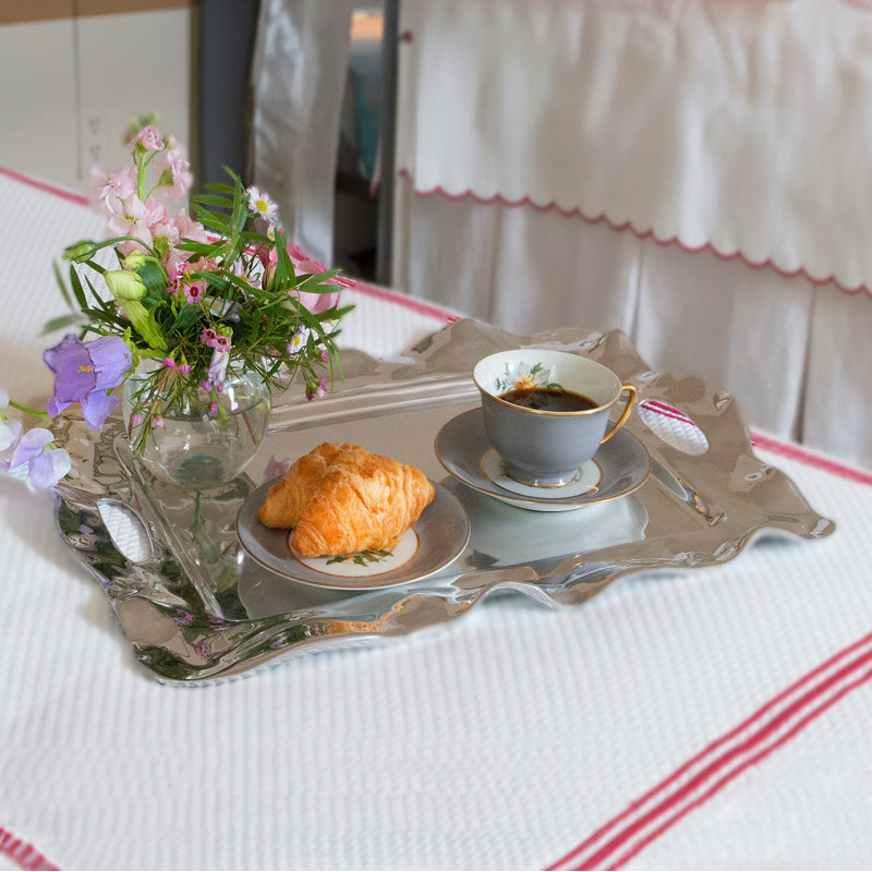 Vento Aluminum Decorative Tray