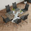 Table en verre de style moderne