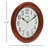 QXA522BLH Wall Clock, Brown
