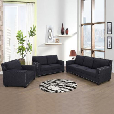 Herminie 3 - Piece Living Room Set