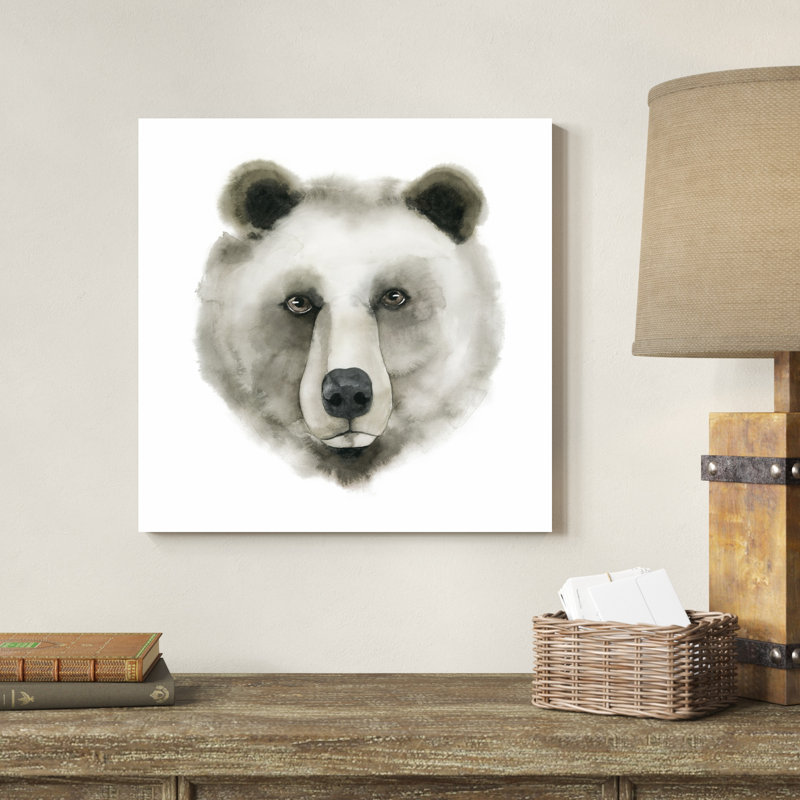 Ours aquarelle, H 20 po x l 20 po x P 1,25 po