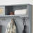 Clothes Hanger Hall Tree Storage Bench Shoe Rack For Entryway, Hall Tree With Bench And Shoe Storage, Hall Tree Entryway Bench With Rattan Door