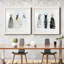 Bling Night out I - ensemble de 2 peintures encadrées-460670957-460670958