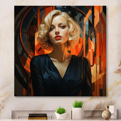 Sharp Dressed Woman - Fashion Metal Wall Decor