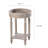 Rustic Farmhouse End Table With Storage Shelf