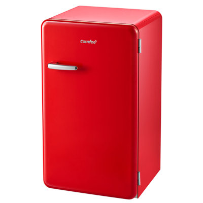 Comfee' Retro 3.3 cu. ft. Freestanding Mini Fridge