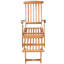 Gaylene 169cm Long Reclining Acacia Single Chaise
