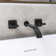 DreamLine Chesapeake 2 in. x 8 in. Wall Mounted Tub Faucet