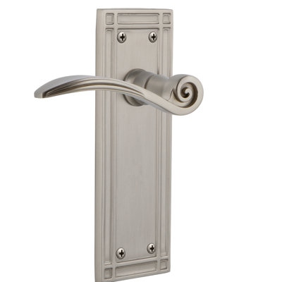 Mission Plate Passage (Hall & Closet) with Swan Lever