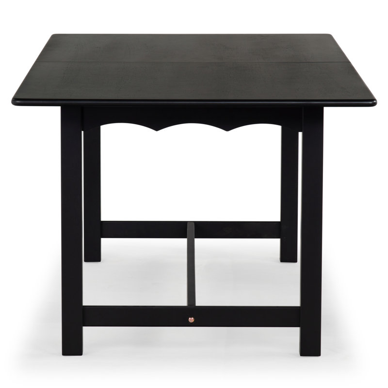 Rhylee Extendable Dining Table, Black