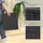 50Gallons Water Resistant Resin Lockable Deck Box-101494345