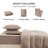  Bedsure Duvet Cover King Size with Fitted Sheet - 4 Pieces Prewashed Cotton-Like Extra Soft Bedding Set-106246515-109972611