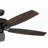 Scoop 52 inch 3 Speed Ceiling Fan Matte Black