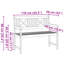 Solid Wood Outdoor Bench
