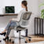 Chaise de bureau ergonomique en filet Azaryia-2070658110-2070658108