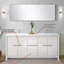 Ensemble de miroir et de meuble-lavabo double l 72 po x P 20 po Lafarre-97832479-113113851