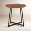 Table de bout à pieds croisés Xavier-1994949027